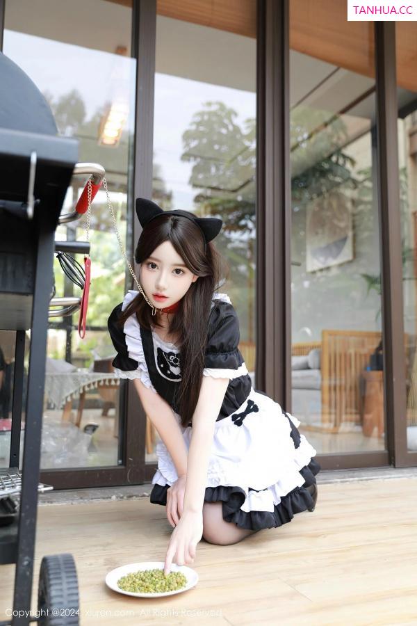   [XiuRen]高清写真图 2024.04.07 No.8351 桃妖夭 黑丝美腿第42张图片